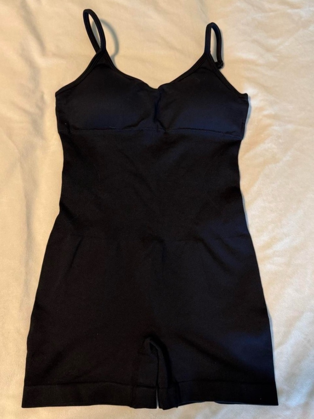 Black Women's Seamless Bodysuit